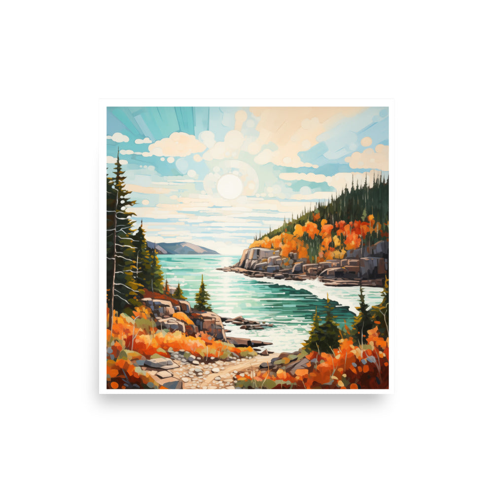 Acadia National Park Maine Art Print