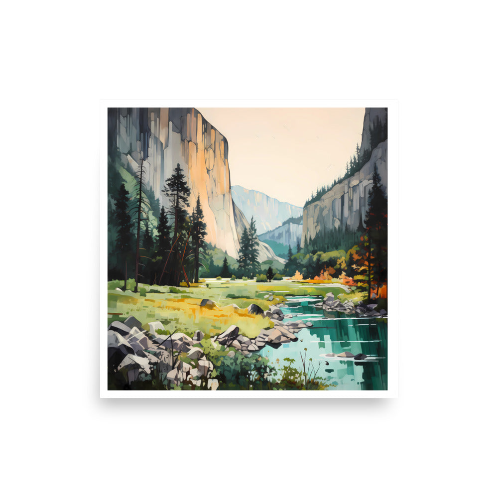 Yosemite National Park California Art Print