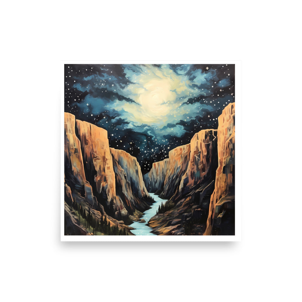 Black Canyon Colorado Art Print