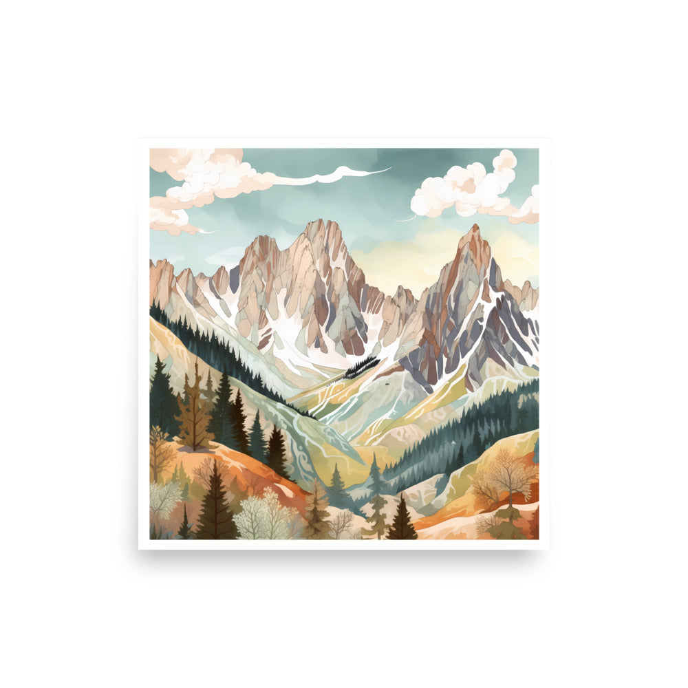 Rocky Mountain National Park Colorado Art Print