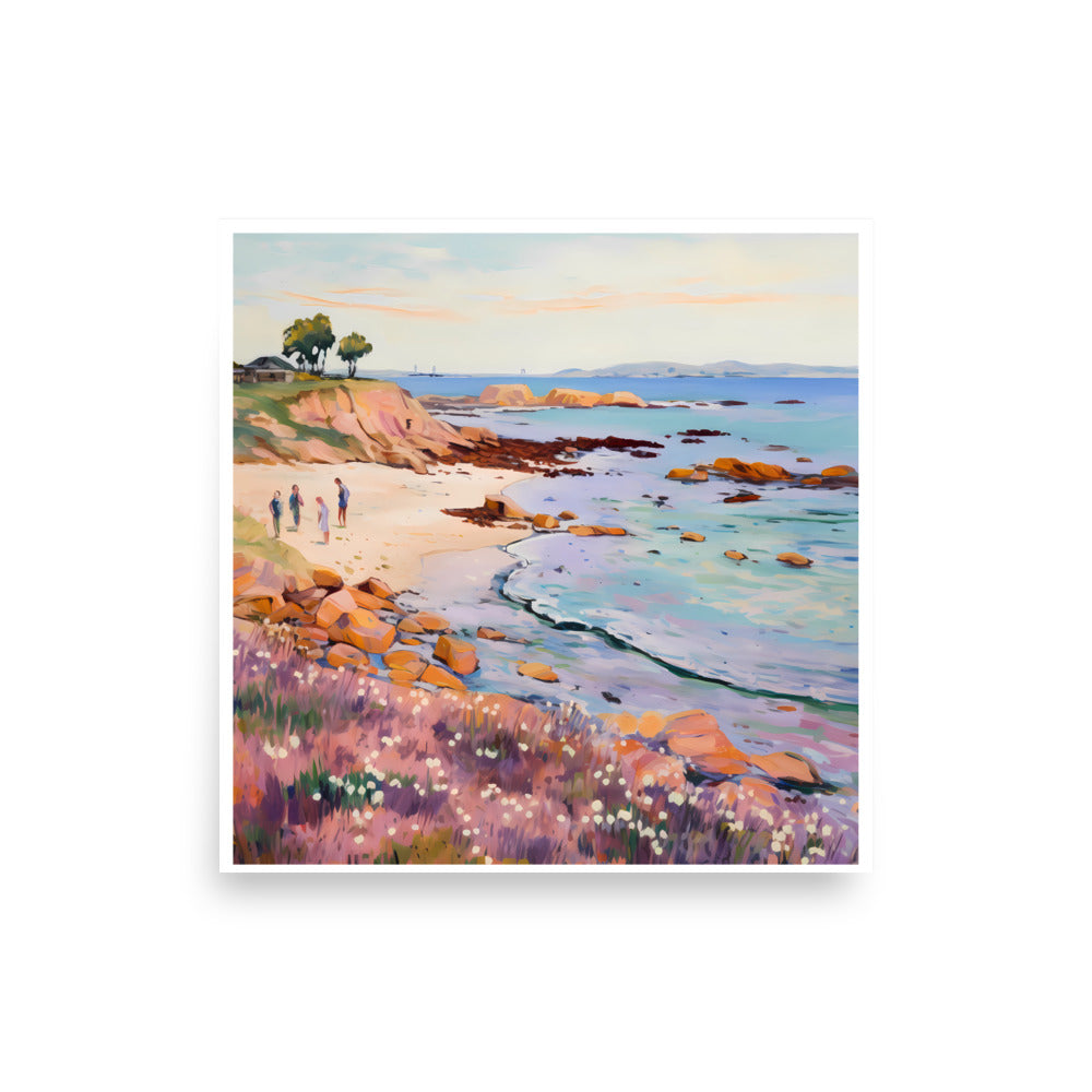 "Monterey Reverie" California Art Print