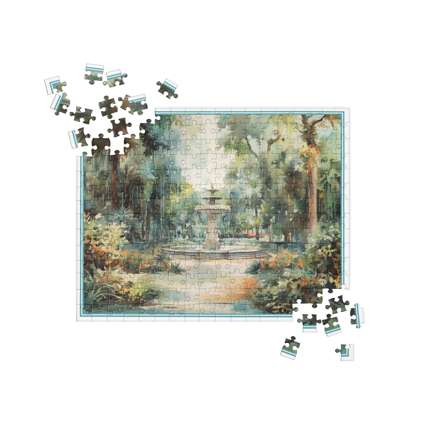 "Serenity of Savannah" Georgia Jigsaw Puzzle