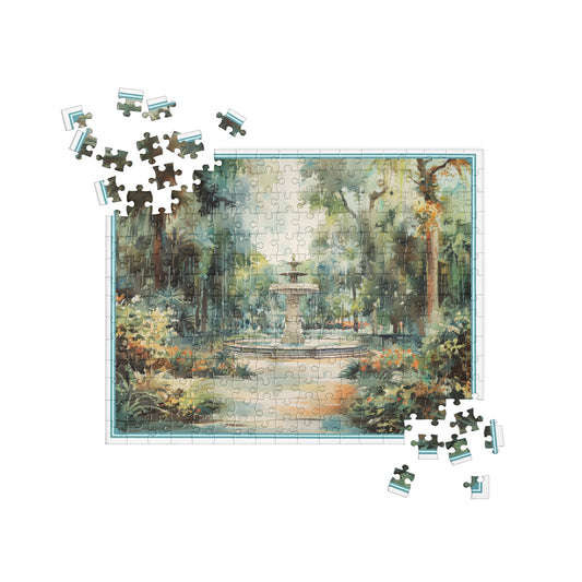 "Serenity of Savannah" Georgia Jigsaw Puzzle