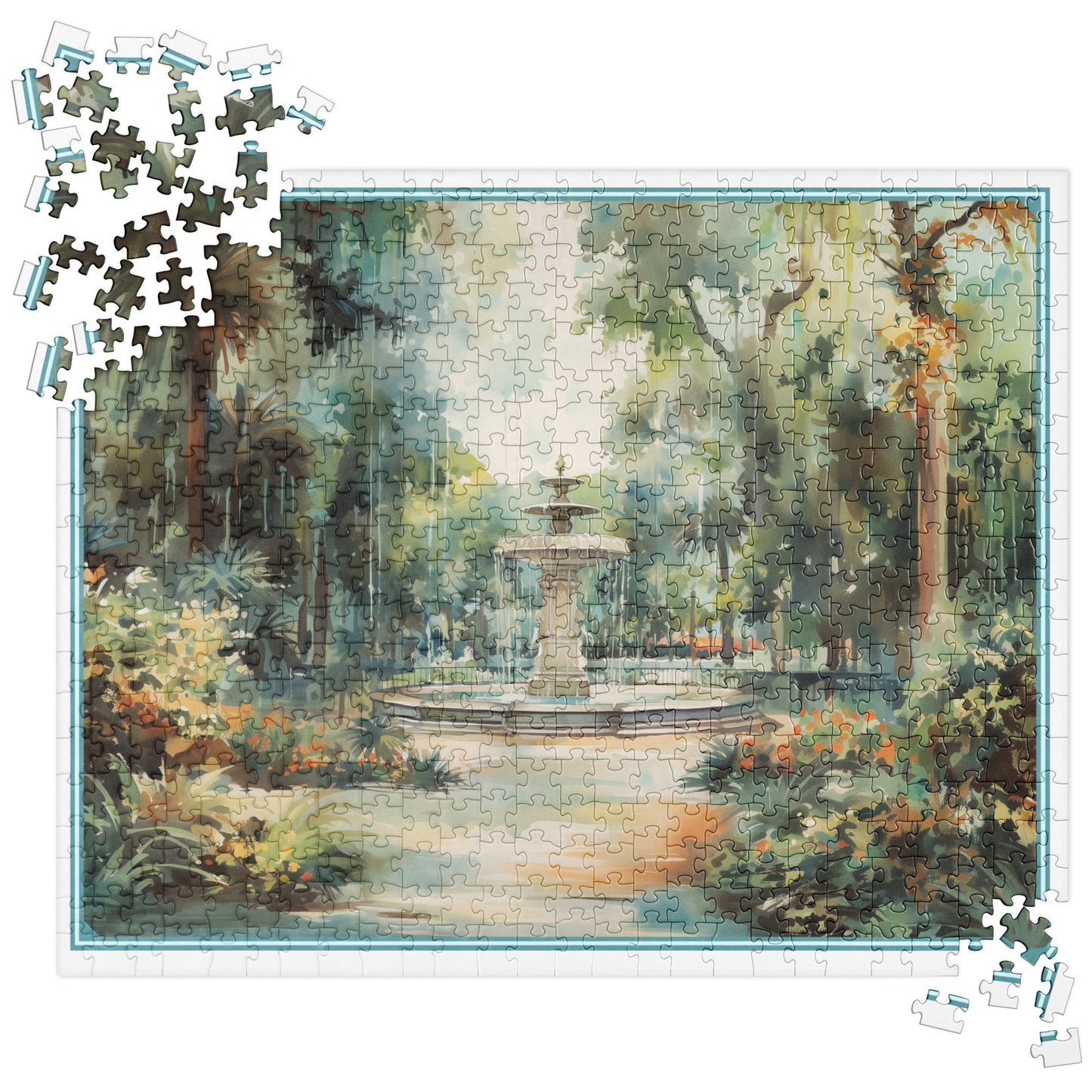 "Serenity of Savannah" Georgia Jigsaw Puzzle