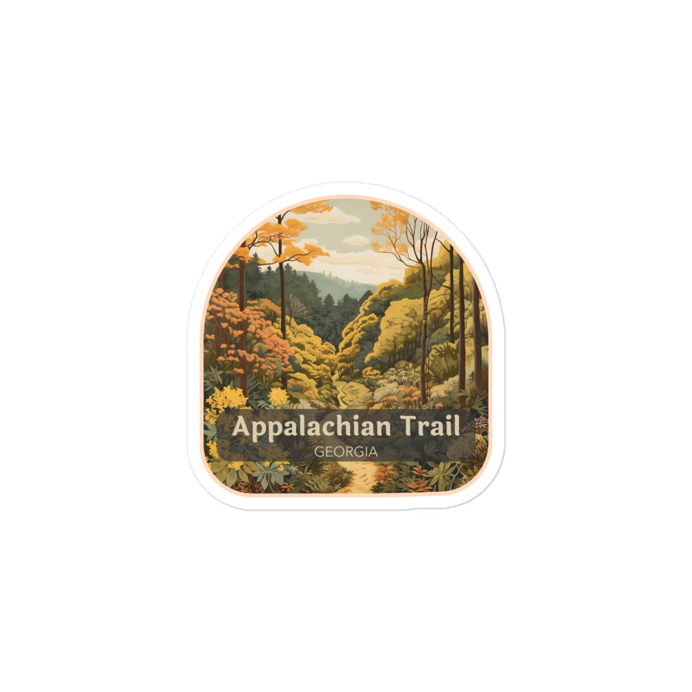 Appalachian Trail Georgia Sticker