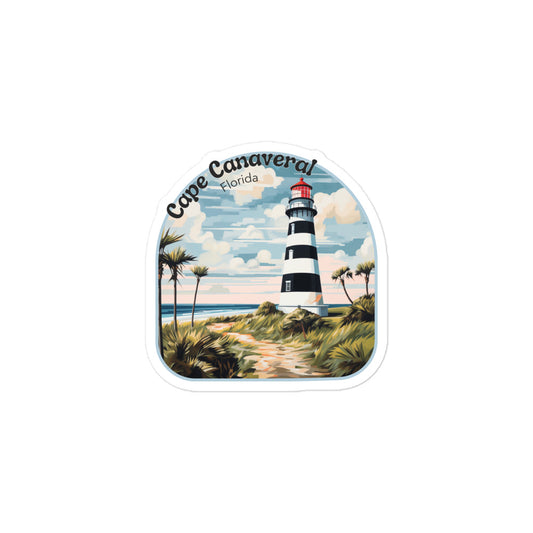 Cape Canaveral Florida Sticker