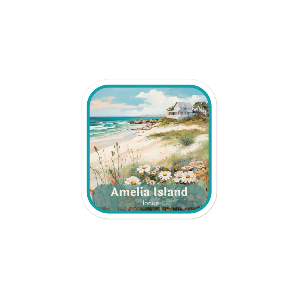 Amelia Island Florida Sticker