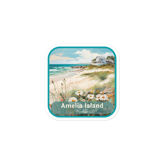 Amelia Island Florida Sticker