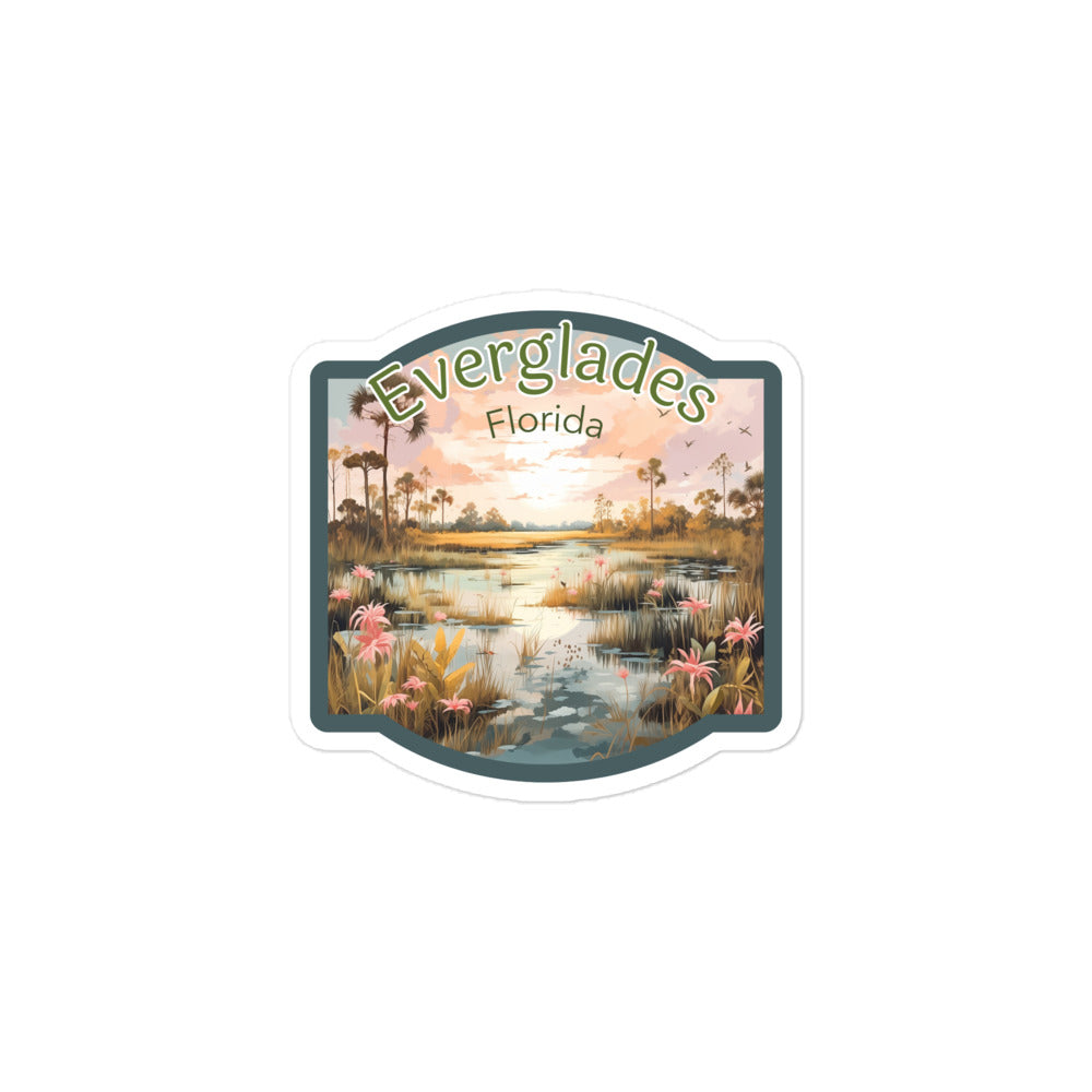 Florida Everglades Sticker