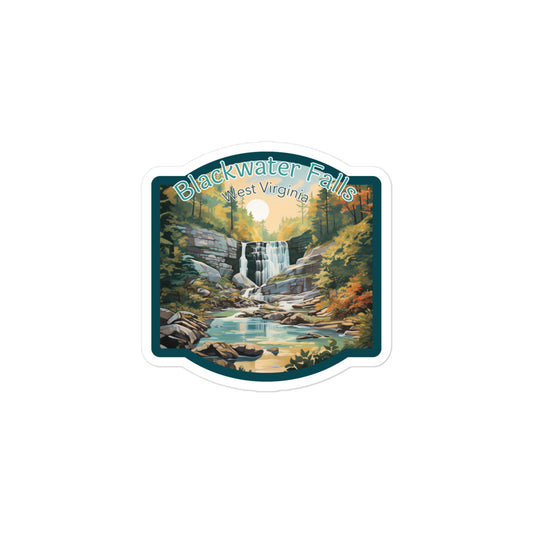 Blackwater Falls West Virginia Sticker