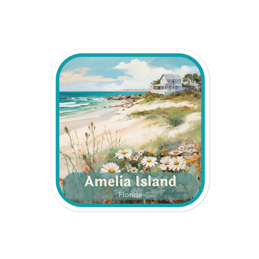 Amelia Island Florida Sticker