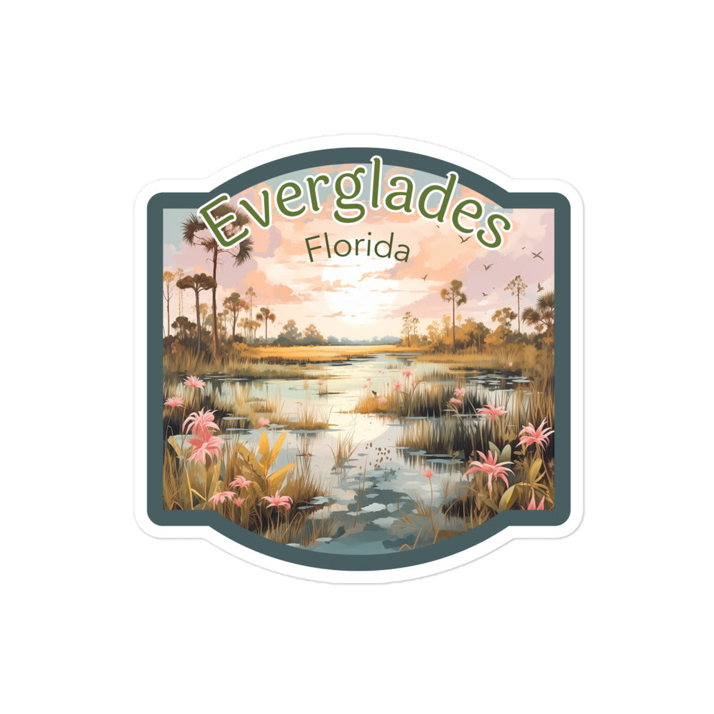 Florida Everglades Sticker