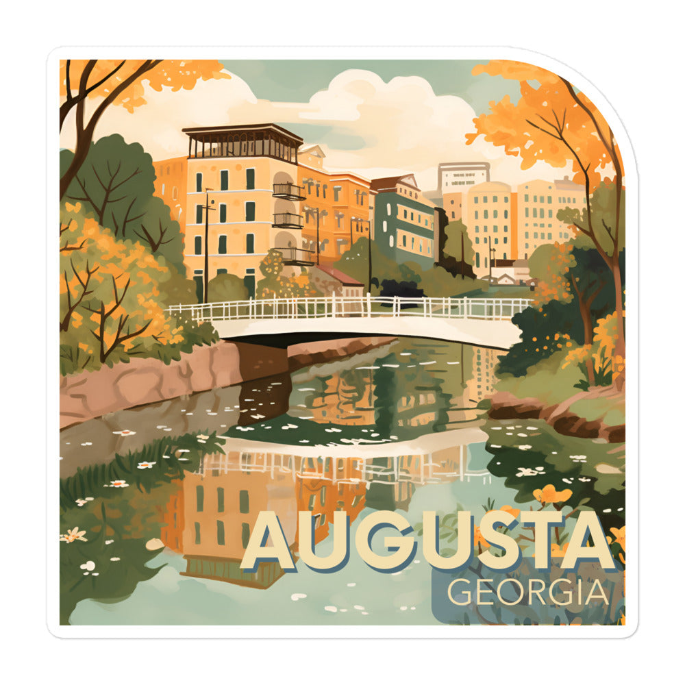 "Augusta Amble" Georgia Sticker