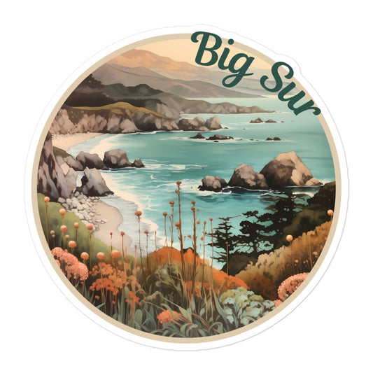 Big Sur California Sticker