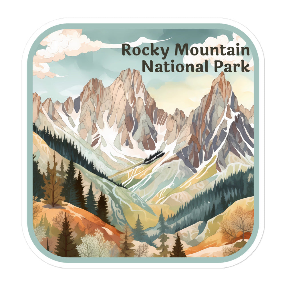 Rocky Mountain Majesty Sticker