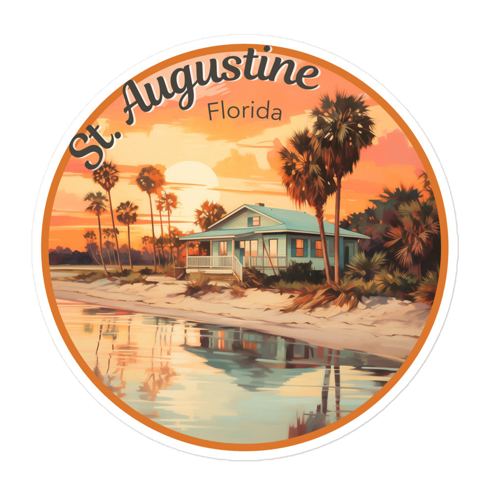 St. Augustine Florida Sticker