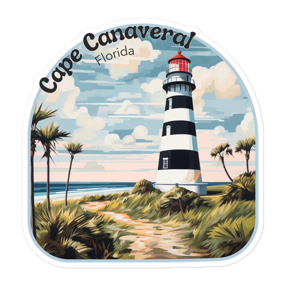 Cape Canaveral Florida Sticker