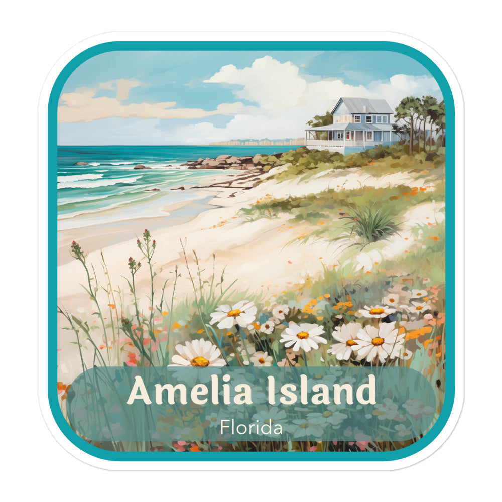 Amelia Island Florida Sticker