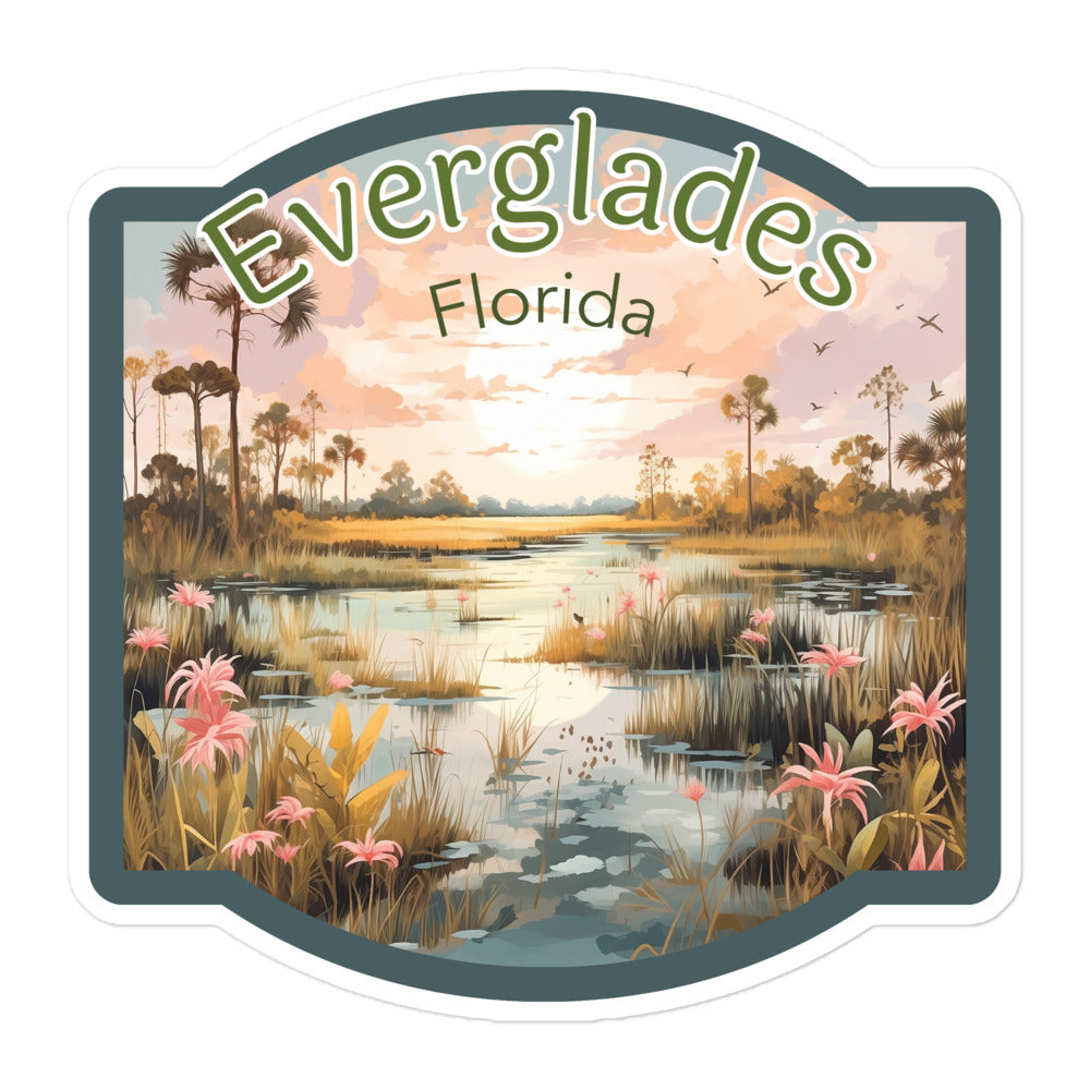 Florida Everglades Sticker